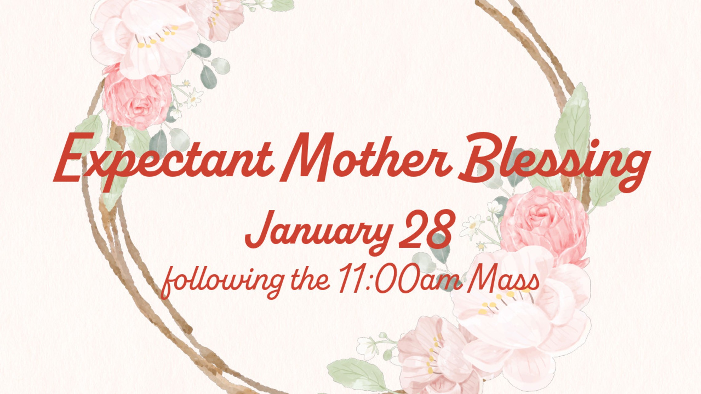 7th Annual Expectant Mothers Blessing