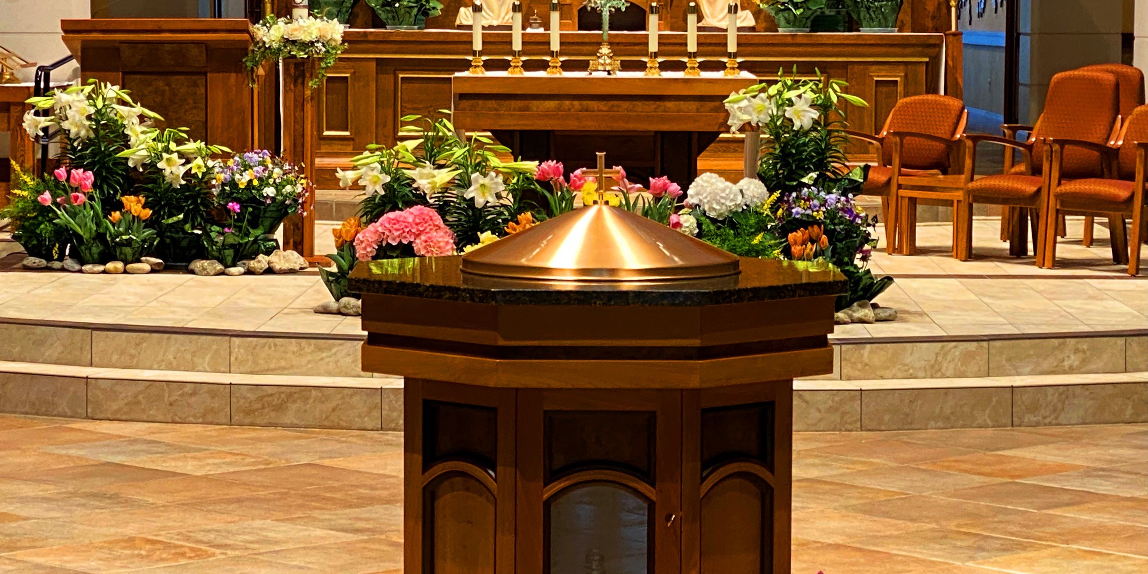 Easter Vigil - Baptismal Font